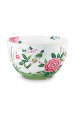 Pip Studio Blushing Birds White Schale (23cm)