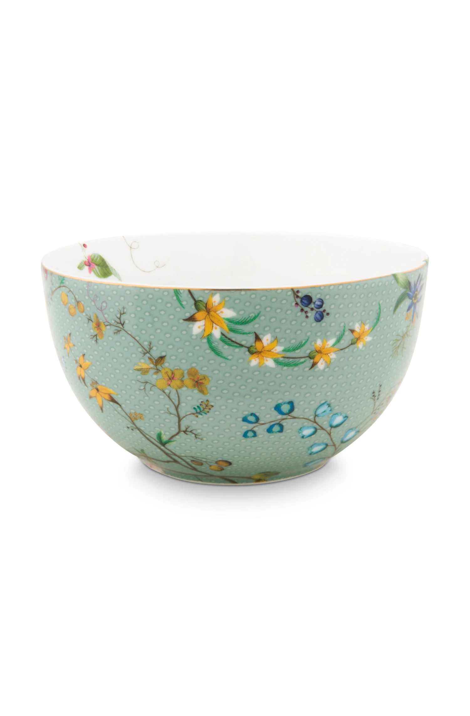 Pip Studio Jolie Schale Flowers Blue 12cm 1 Pip Studio Jolie Schale Flowers Blue 12cm
