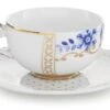 Pip Studio Royal White Espresso Tasse & Untertasse