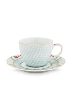 Pip Studio Blushing Birds White Espressotasse & Untertasse