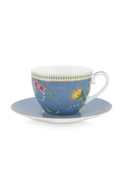 Pip Studio La Majorelle Tasse & Untertasse Blue