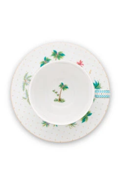 Pip Studio Jolie Tasse & Untertasse Dots Gold -Pip Studio Verkäufe 51.004.117TS