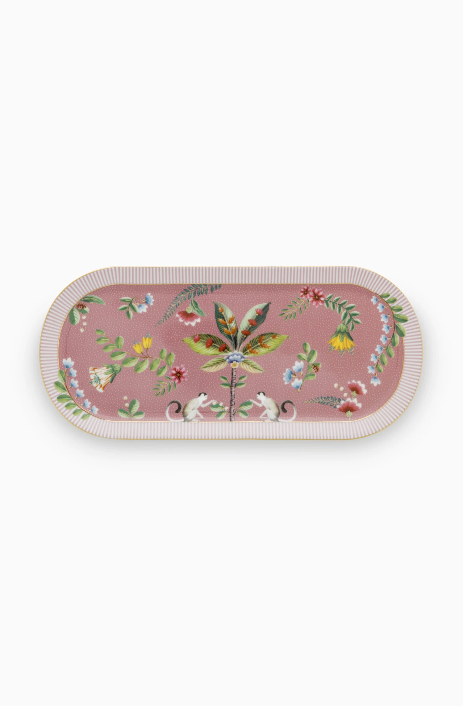 Pip Studio La Majorelle Tortenteller Flach Pink 1 Pip Studio La Majorelle Tortenteller Flach Pink