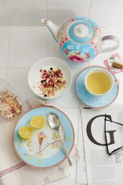 Pip Studio 3tlg: Geschir "Breakfast Set Early Bird" In Blau -Pip Studio Verkäufe pip studio 3tlg geschir breakfast set early bird in blau 2