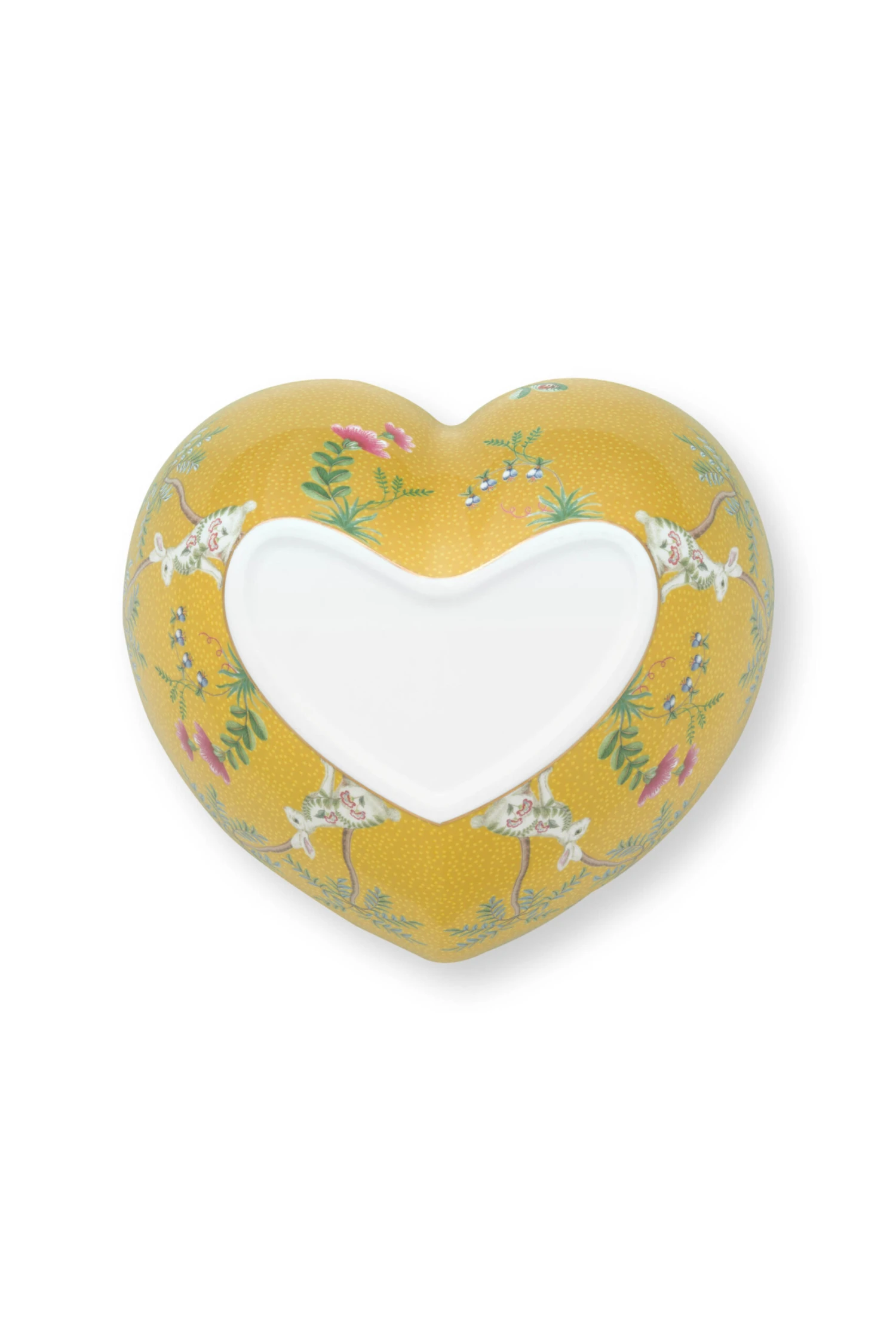Pip Studio Auflaufform "Baking Dish Heart La Majorelle"in Gelb - (L) 22 X (B) 20 X (H) 8 Cm 4 Pip Studio Auflaufform "Baking Dish Heart La Majorelle"in Gelb - (L) 22 X (B) 20 X (H) 8 Cm – Bild 4