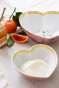 Pip Studio Auflaufformen "Baking Dish Heart La Majorelle" In Rosa