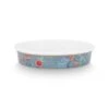 Pip Studio Auflaufformen "Baking Dish Round Flower Festival" In Blau - (D) 25,5 Cm