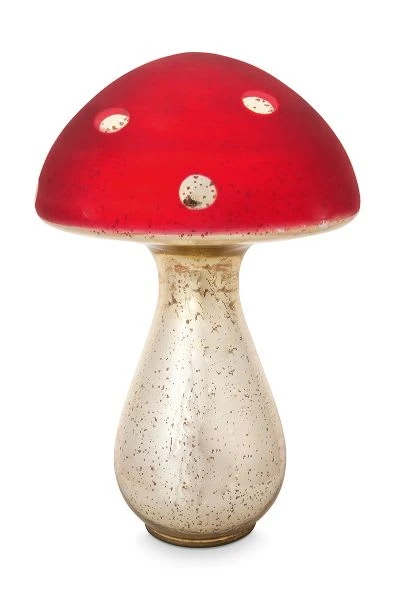 Pip Studio Deko "Mushroon Glass" In Rot - (H) 30cm 1 Pip Studio Deko "Mushroon Glass" In Rot - (H) 30cm