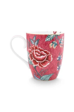 Pip Studio Geschirr "Tea For One Flower Festival" In Rosa - 350 Ml -Pip Studio Verkäufe pip studio geschirr tea for one flower festival in rosa 350 ml 2