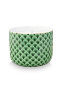 Pip Studio Kerze "Candle Box Kyoto Festival" In Grün - (D) 11.7 X (H) 9.6cm -Pip Studio Verkäufe pip studio kerze candle box kyoto festival in grun d 11 7 x h 9 6cm 2