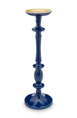 Pip Studio Kerzenstaender "Blue" In Blau - 47cm