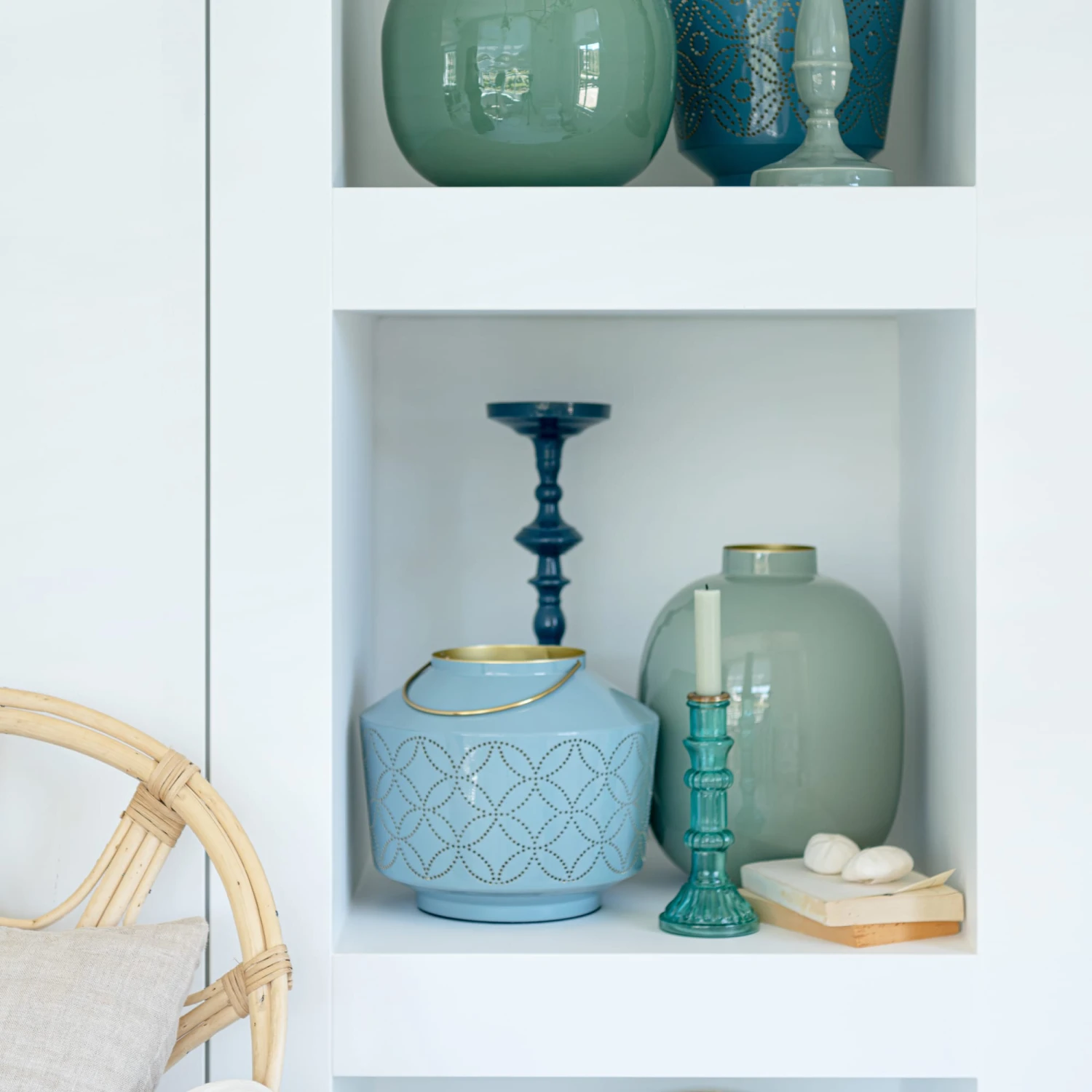 Pip Studio Kerzenstaender "Metal Light Green" In Grün - 24cm 2 Pip Studio Kerzenstaender "Metal Light Green" In Grün - 24cm – Bild 2