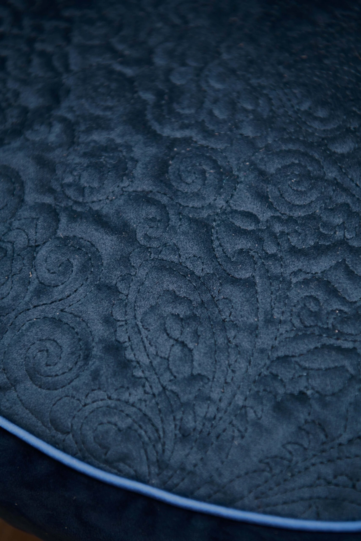 Pip Studio Kissen "Cushion Quiltey Days/Suki" In Blau - (D) 40 Cm 6 Pip Studio Kissen "Cushion Quiltey Days/Suki" In Blau - (D) 40 Cm – Bild 6