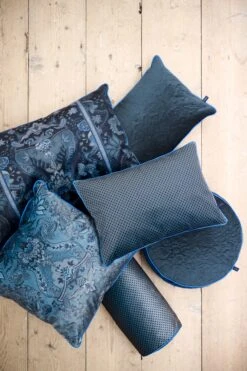Pip Studio Kissen "Cushion Suki " In Blau - (L) 50 X (B) 35 Cm -Pip Studio Verkäufe pip studio kissen cushion suki in blau l 50 x b 35 cm 3