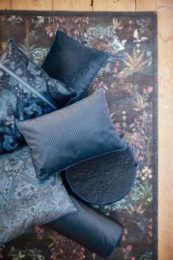 Pip Studio Kissen "Cushion Suki " In Blau - (L) 50 X (B) 35 Cm -Pip Studio Verkäufe pip studio kissen cushion suki in blau l 50 x b 35 cm 4