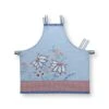 Pip Studio Kochschuerzen "Apron Flower Festival" In Blau - (L) 85 X (B) 88 Cm