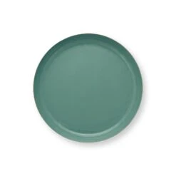 Pip Studio Tablett "Enamelled Green" In Grün - 40cm
