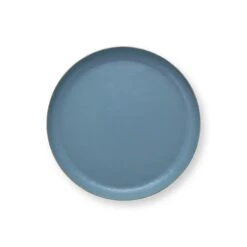 Pip Studio Tablett "Enamelled Light Blue" In Blau - 30cm