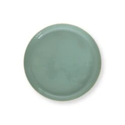 Pip Studio Tablett "Enamelled Light Green" In Grün - 30cm