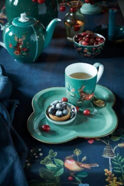 Pip Studio Tablett "Fancy" In Grün - (L) 26 X (B) 30cm -Pip Studio Verkäufe pip studio tablett fancy in grun l 26 x b 30cm 2