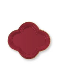 Pip Studio Tablett "Fancy" In Rosa - (L) 31 X (B) 36cm