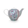 Pip Studio Teegeschirr "Tea Pot Large Flower Festival" In Blau - 1600 Ml