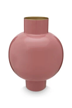 Pip Studio Vasen "Vase Grande Organic" In Rosa - (L) 31.5 X (B) 42 Cm