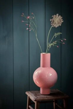 Pip Studio Vasen "Vase Medio Organic" In Rosa - (L) 24 X (B) 40 Cm -Pip Studio Verkäufe pip studio vasen vase medio organic in rosa l 24 x b 40 cm 2