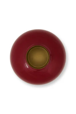 Pip Studio Vasen "Vase Medio Round" In Rot - (D) 32cm -Pip Studio Verkäufe pip studio vasen vase medio round in rot d 32cm 1