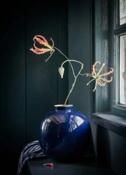 Pip Studio Vasen "Vase Piccolo Round" In Blau - (D) 23 Cm -Pip Studio Verkäufe pip studio vasen vase piccolo round in blau d 23 cm 2