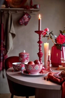 Pip Studio Vorratsbehälter "Storage Jar Flower Festival" In Rosa - 1500 Ml -Pip Studio Verkäufe pip studio vorratsbehalter storage jar flower festival in rosa 1500 ml 3