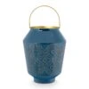 Pip Studio Windlichter "Enamelled Blue" In Blau - 29cm