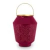 Pip Studio Windlichter "Enamelled Dark Pink" In Rosa - 29cm