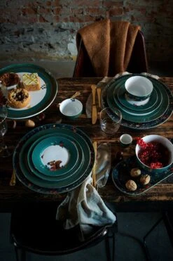 Pip Studio Gebäckteller Winter Wonderland Grün 17 Cm -Pip Studio Verkäufe pip winter wonderland green servies pipservies03 12 20194590 1 9 1