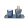 PIP STUDIO, Badaccessoires Set 3tlg Kyoto Festival Blue