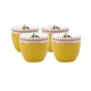 PIP STUDIO, Eierbecher Set 4er LA MAJORELLE 5cm Gelb