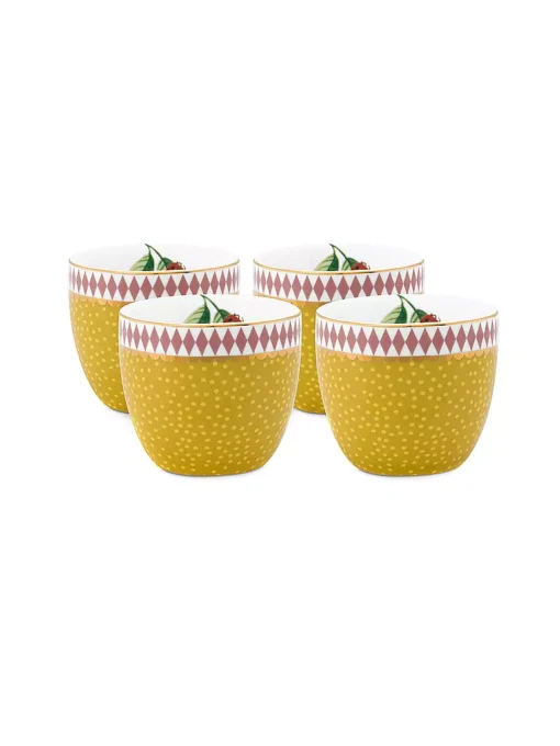 PIP STUDIO, Eierbecher Set 4er LA MAJORELLE 5cm Gelb -Pip Studio Verkäufe pipstudio eierbecherset4erlamajorelle5cmgelb 1 768 1024 75 7584379 1