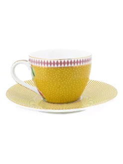 PIP STUDIO, Espressotasse Mit Untertasse Set 2er LA MAJORELLE 120ml Gelb -Pip Studio Verkäufe pipstudio espressotassemituntertasseset2erlamajorelle120mlgelb 3 768 1024 75 7584373 3