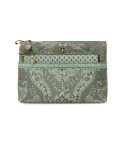 PIP STUDIO, Kosmetiktasche KYOTO FESTIVAL 26x18x 12cm Combo Green