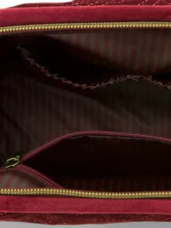 PIP STUDIO, Kosmetiktasche VELVET QUILTED DAYS L 6x18x12cm Red -Pip Studio Verkäufe pipstudio kosmetiktaschevelvetquilteddaysl6x18x12cmred 3 768 1024 75 7545160 3