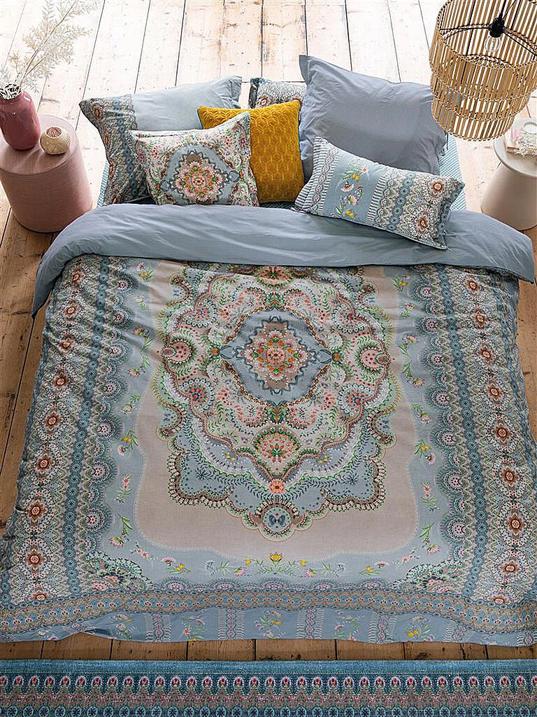 PIP STUDIO, Perkal BettwäscheMajorelle Carpet 2x 70x90cm / 200x200cm Blue 2 PIP STUDIO, Perkal BettwäscheMajorelle Carpet 2x 70x90cm / 200x200cm Blue – Bild 2