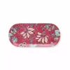 PIP STUDIO, Platte Oval 33,3x15cm Flower Festival Dark Pink