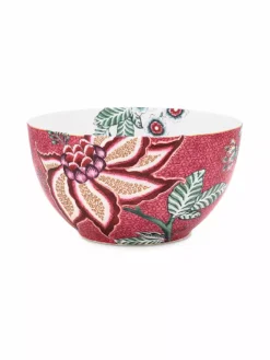 PIP STUDIO, Schale 15cm Flower FestivalDark Pink