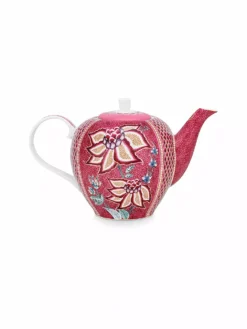 PIP STUDIO, Teekanne Large 1600ml Flower Festival Dark Pink -Pip Studio Verkäufe pipstudio teekannelarge1600mlflowerfestivaldarkpink 3 768 1024 75 7544927 3