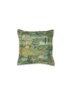 PIP STUDIO, Zierkissen 45x45cm TOSCANA Gruen