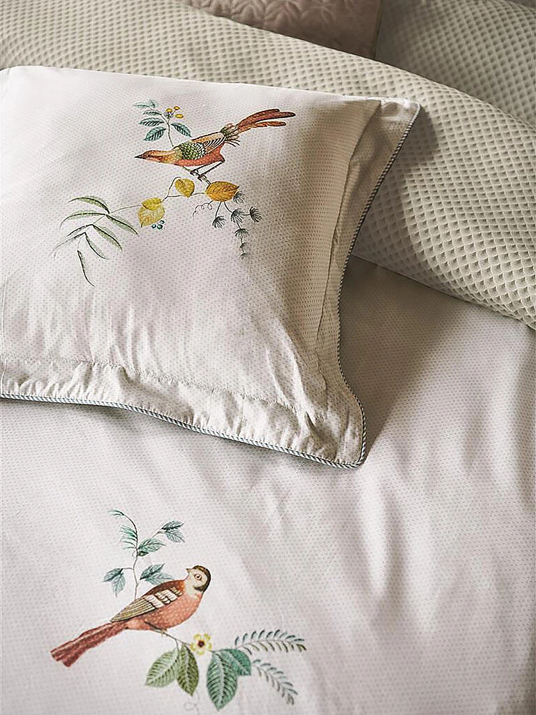 PIP STUDIO, Zierkissen Gefüllt 45x45cm LITTLE BIRDS White 2 PIP STUDIO, Zierkissen Gefüllt 45x45cm LITTLE BIRDS White – Bild 2