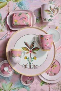 Pip Studio La Majorelle Tasse Groß Pink -Pip Studio Verkäufe porzellangesamt